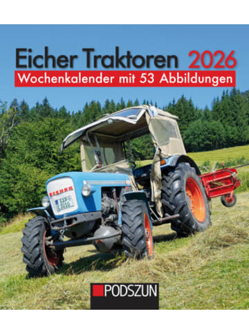 Podszun Kalender - Eicher Traktoren 2026 Wochenkalender