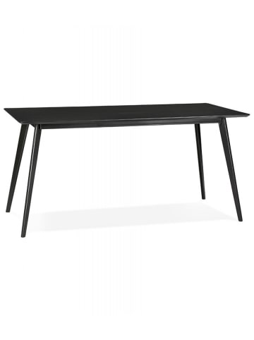 KADIMA DESIGN Designer Esstisch Barista | Moderner Schreibtisch für Büro in Schwarz