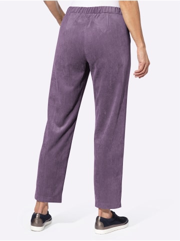 Sieh an! Cord-Hose in feige