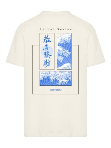 F4NT4STIC Heavy Oversize T-Shirt Shibui Series Oversize Japan Streetstyle in sand