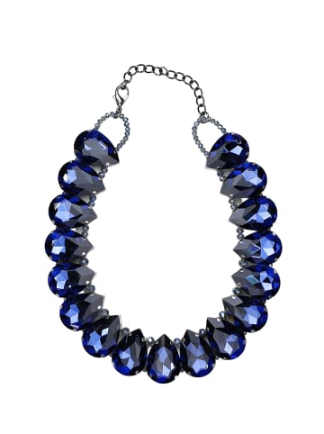 collezione alessandro Kurze Kette " Anastasia " in blau