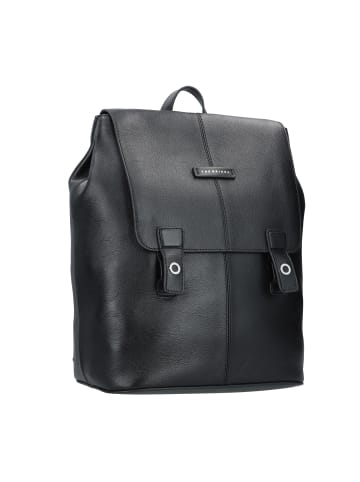 The Bridge Biagio Rucksack Leder 42 cm Laptopfach in nero