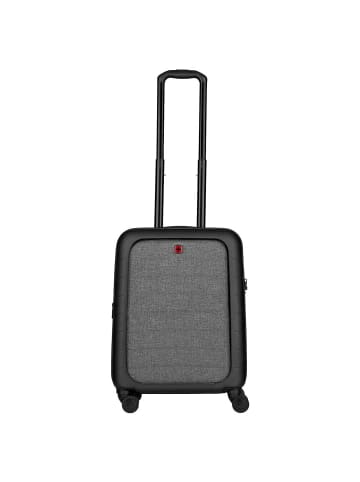 Wenger Syntry 44 - 4-Rollen-Kabinentrolley 55 cm (black/heather grey) in black/heather grey