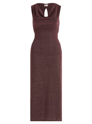 Vera Mont Bodycon-Kleid mit Lurexfaden in Black/Rosé