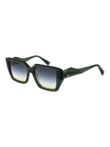 Ana Hickmann Frauen Sonnenbrille Quadratisch Grün