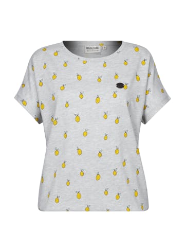 naketano T-Shirt Schnella Baustella Allover Citrons/Grey