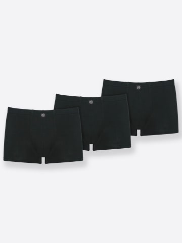 Bugatti Pants in 3 Stück schwarz
