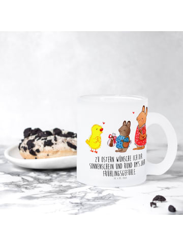 Mr. & Mrs. Panda Teetasse Ostern Geschenke mit Spruch in Transparent