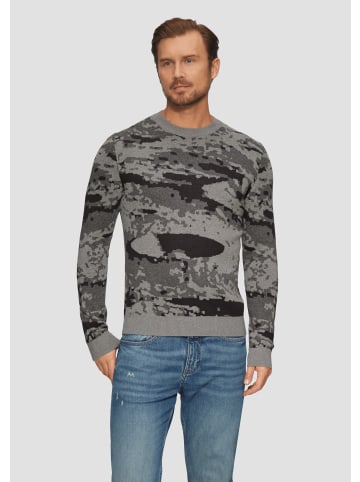 s.Oliver Strickpullover langarm in Schwarz