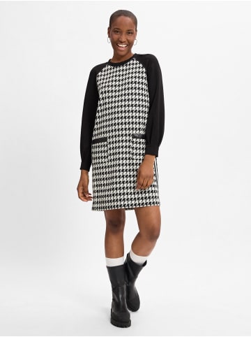 MARC CAIN SPORTS  Freizeitkleid in schwarz weiß - 0001