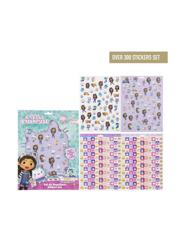 Gabby's Dollhouse Aufkleber Set 300 Stk. Sticker Abenteuer