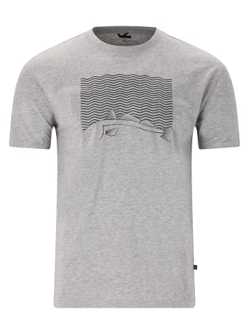 Cruz T-Shirt Gander in 1005 Light Grey Melange