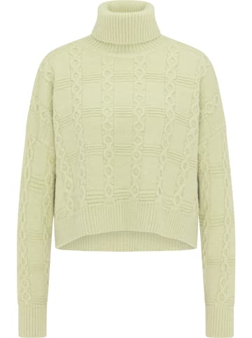 myMo NOW Damen Rollkragenpullover in Hellmoos