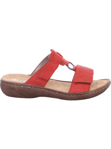 rieker Pantolette in rot