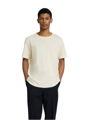 SELECTED HOMME T-Shirt SLHJOSEPH PIQUE in Beige