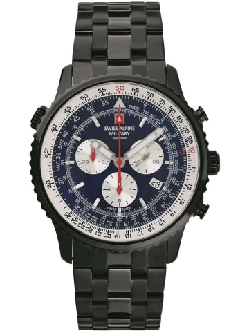 Swiss Alpine Military by Grovana Chronograph für Herren in Schwarz