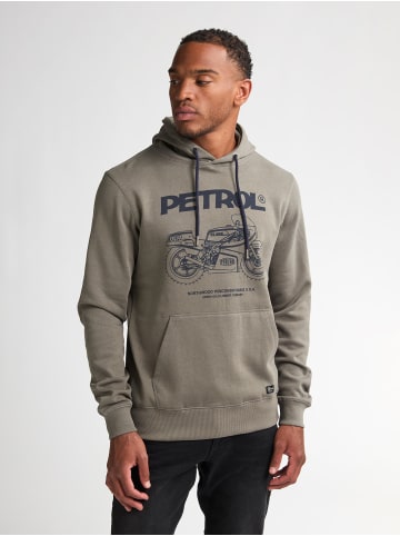 Petrol Industries Artwork Hoodie Sioux Falls in Grün