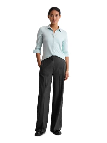 Marc O'Polo Jersey-Bluse regular in Silvery Blue