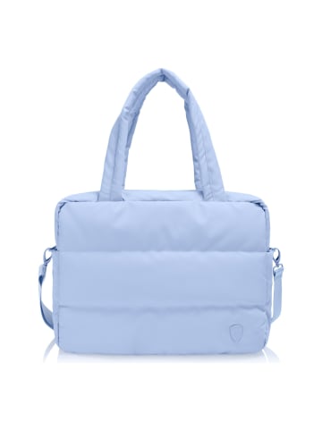 Heys Puffer Schultertasche 33 cm Laptopfach blue
