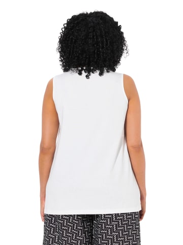 Ulla Popken Strick-Top in offwhite