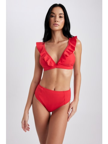 DeFacto Triangel-Bikini-Top REGULAR FIT in Rot