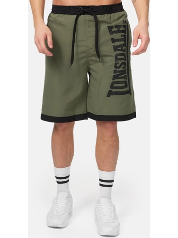 Lonsdale Short "Clennell" in Schwarz