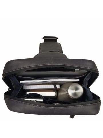 Leonhard Heyden Den Haag- Umhängetasche 31 cm (grau) in grau