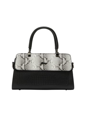 faina Women Handbag in Black White