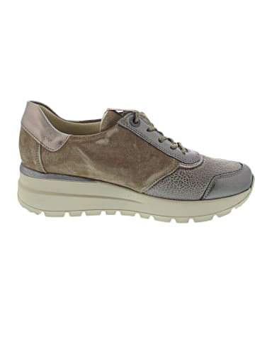 WALDLÄUFER H-Feli sportlicher Schnürer Braun