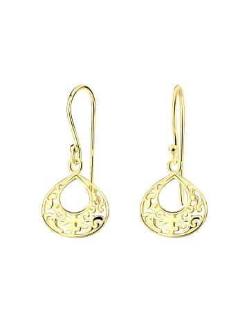 Alexander York OHRRINGE ORNAMENT in 750 Gelb-Gold Vergoldung, 2-tlg. in gold