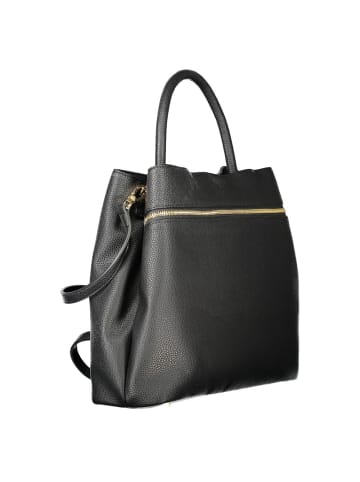Twinset Schwarz Polyurethan Damen Tote-Bag Tasche