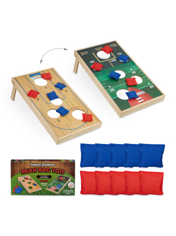 relaxdays 11tlg. Cornhole in Bunt - (B)29 x (H)18 x (T)58 cm