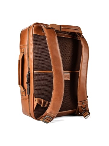 Jekyll & Hide Business-Rucksack RFID Schutz Leder 43 cm Laptopfach colt