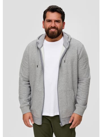 s.Oliver Sweatshirt Jacke in 9400_grau meliert