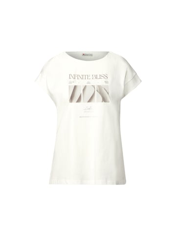 Street One T-Shirt in off white