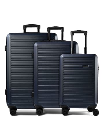 Nowi Grand Canaria 4-Rollen Kofferset 3tlg. mit Doppelrollen navy