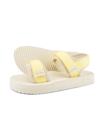 Flip Flop Sandalen "comfy*trek" in helles gelb