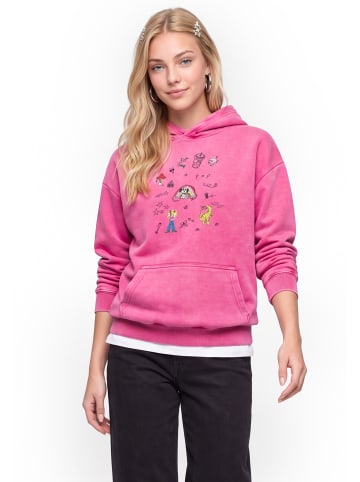 myMo Women Hoodie in Fuchsia