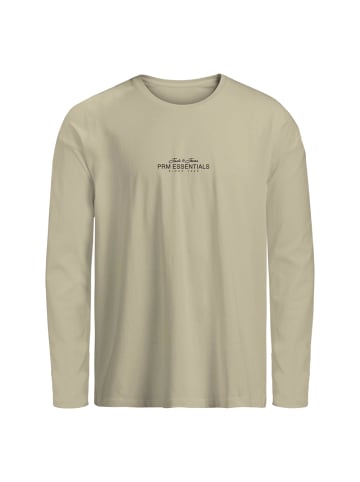 Jack and Jones Langarmshirt JPRBLACASPER LS Tee in Beige