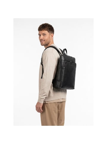 The Chesterfield Brand Rosverra Daypack Leder 33 cm Laptopfach black