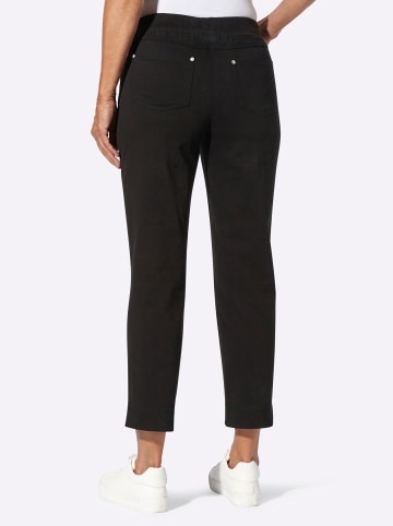 WITT WEIDEN 7/8-Jeans in schwarz