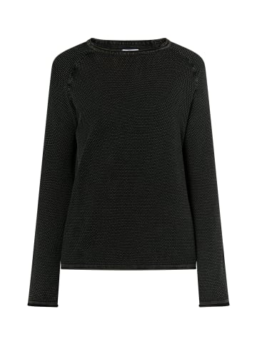 MO Strick Pullover in Schwarz