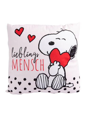 United Labels The Peanuts Snoopy  Dekokissen 30 x 30cm in Mehrfarbig