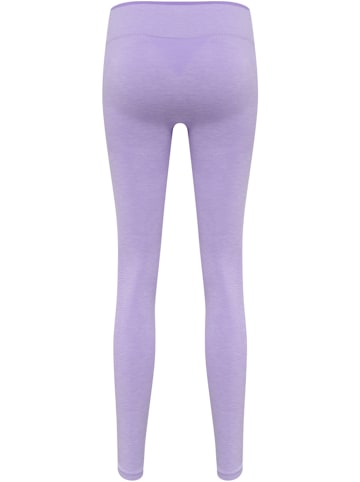 Hummel Hummel Leggings Hmlmt Multisport Damen Schnelltrocknend Nahtlosen in LAVENDER MELANGE