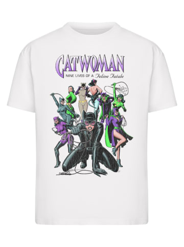 Merchcode Merchcode Catwomen Feline Fatale Tee in white