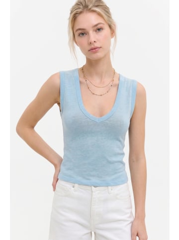 Alexa Dash Blouse in Blau
