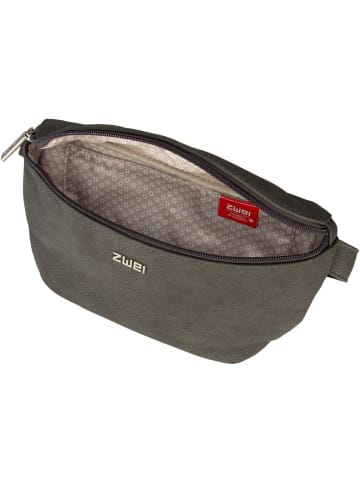 Zwei Gürteltasche Mademoiselle MH4 in Nubuk/Stone