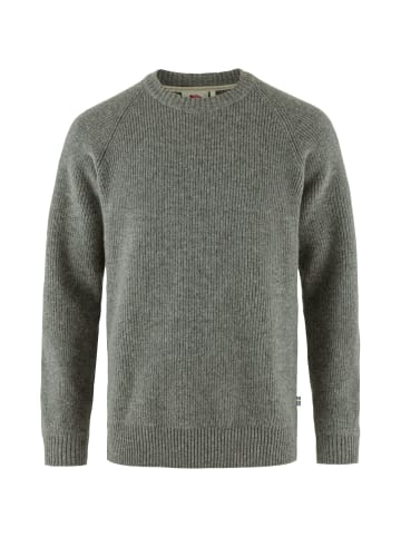 FJÄLLRÄVEN Sweatshirt Övik Rib in Grau