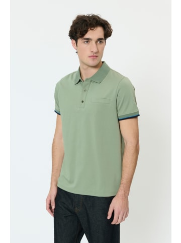 Matinique Poloshirt MAjeremy Gerade Passform in Sea Spray