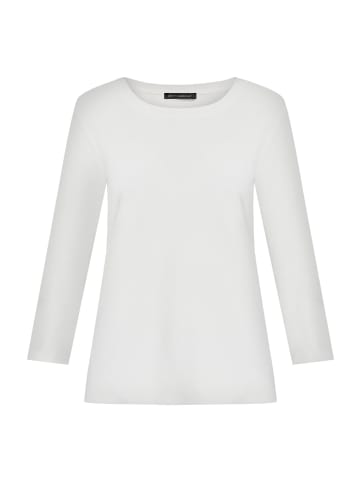 Betty Barclay Basic Shirt mit Rundhalsausschnitt in Rohweiß